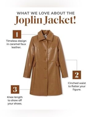 Cabi 6461 Joplin Jacket Size XL